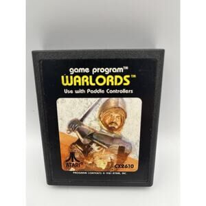 Warlords Atari 2600 7800 Game Cleaned Works